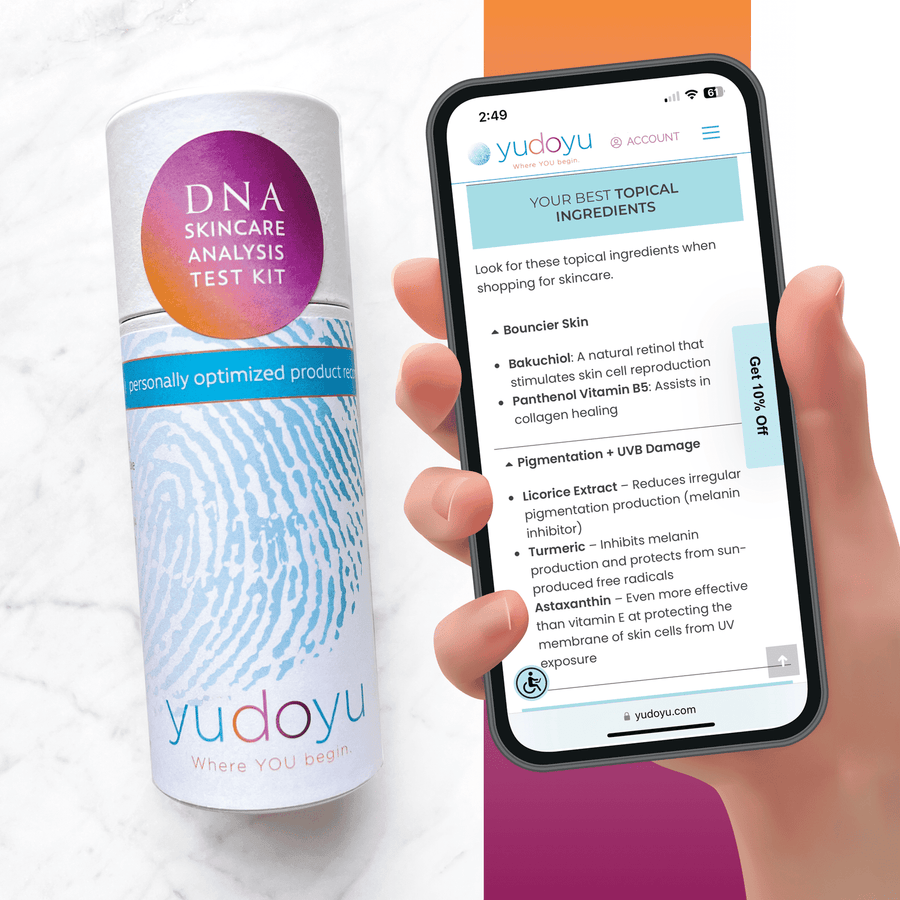 Skin DNA Test + Analysis Kit